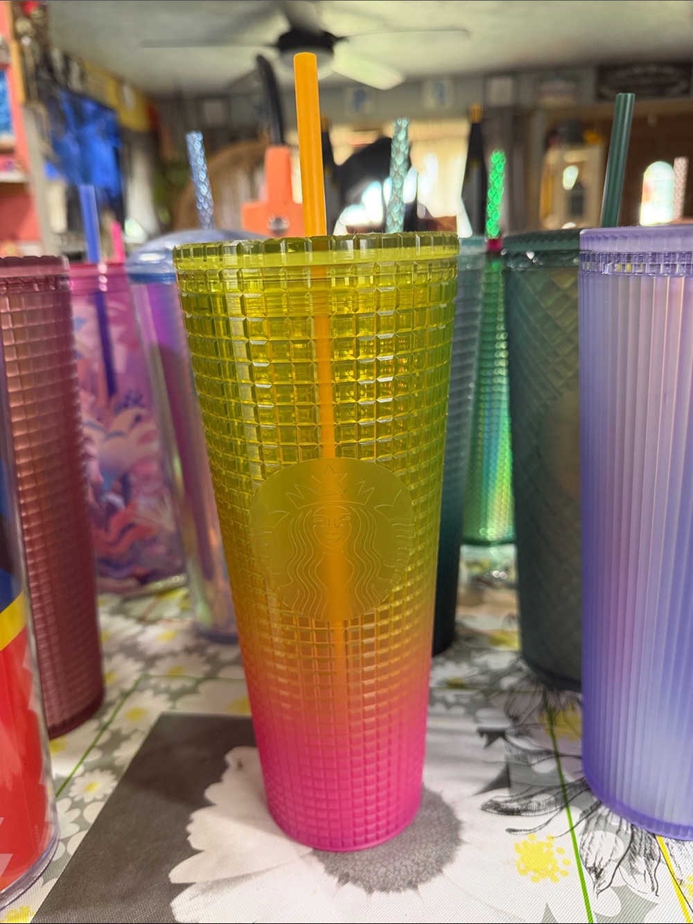 Colorful Gradient Tumbler